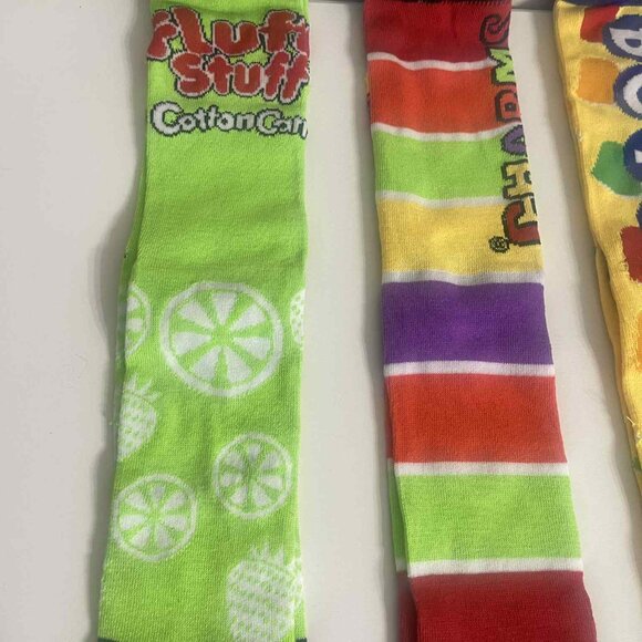 PK OF 3-DOTS/FLUFFY STUFF COTTON CANDY/ CHARMS CANDY CASUAL CREW SOCKS MEN 8-12 - Picture 5 of 6